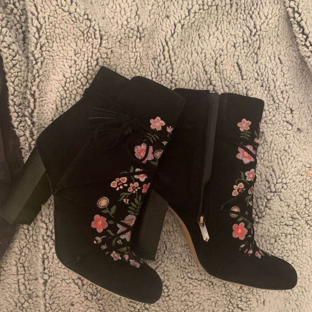 Sam Edelman Flower Booties